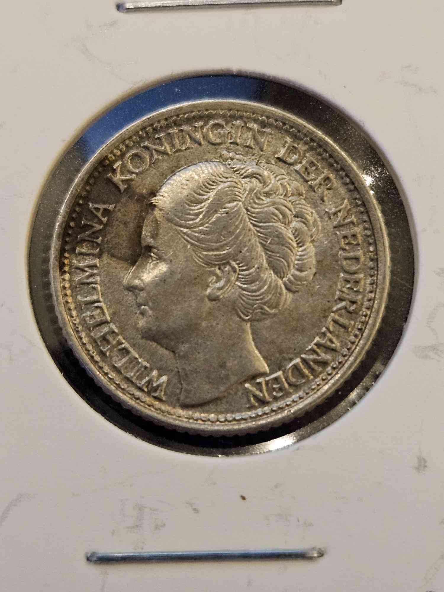 Buy 1944-P Netherlands 25 Cents - A.U.-UNC.